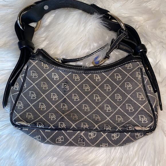 Dooney & Bourke Signature Small Hobo Purse - Picture 5 of 13
